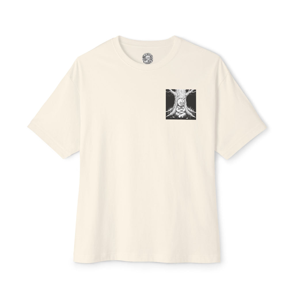 Vargas Boxy Tee — Hand-Drawn RagDoll Illustration Shirt