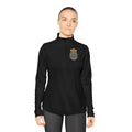 Ladies Quarter-Zip Pullover — Colorful Vargas Sea Goddess
