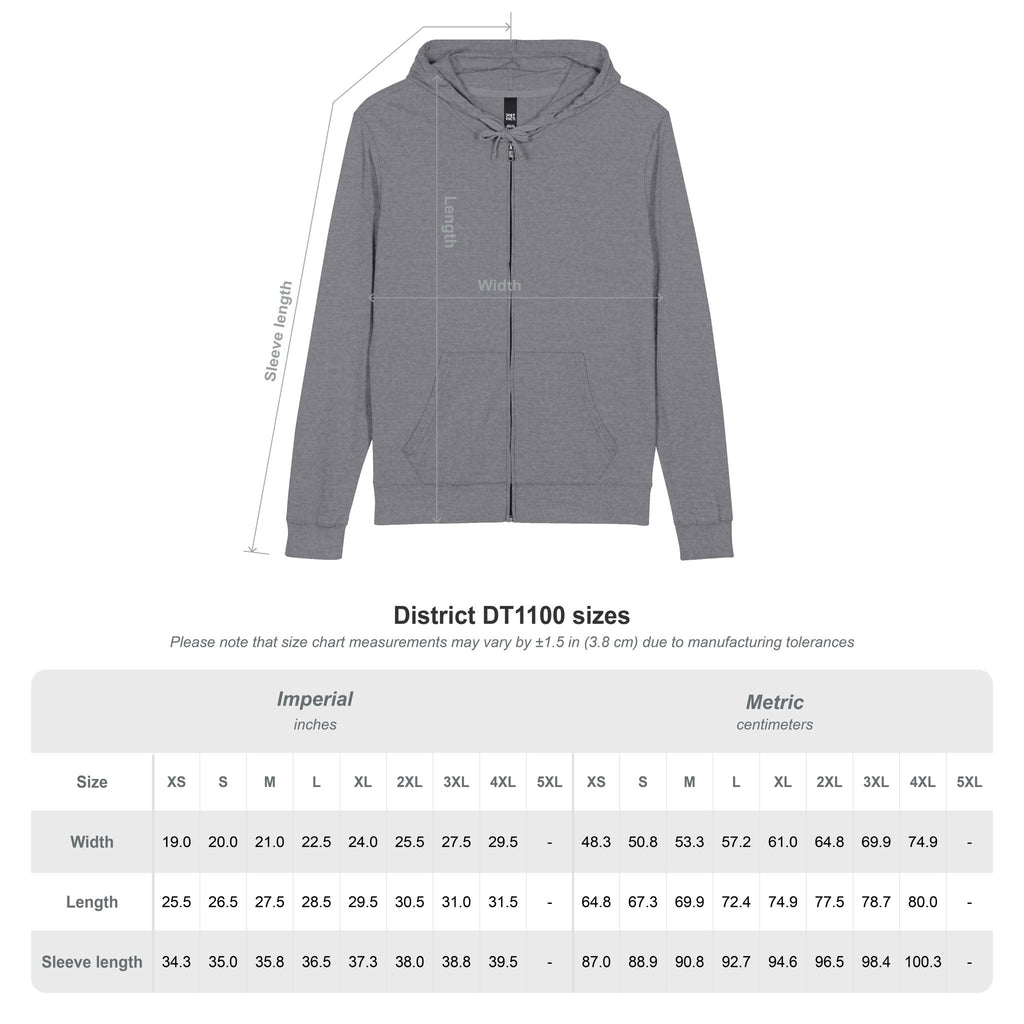 Voodoo Doll Zip Hoodie
