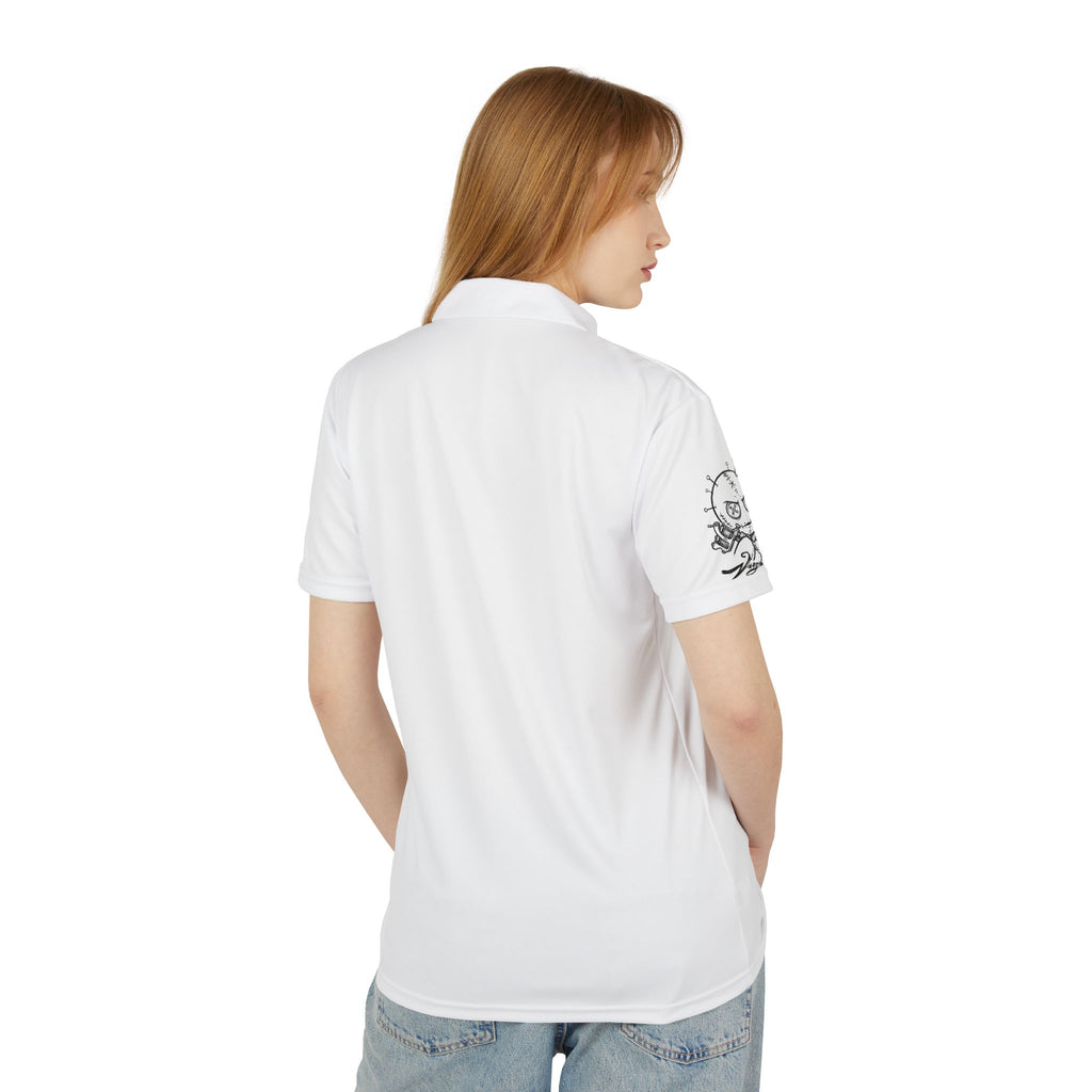 Embroidered Voodoo Doll Polo Shirt