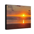 Sunset Beach Canvas Wall VargasArt — Stretched Canvas Print