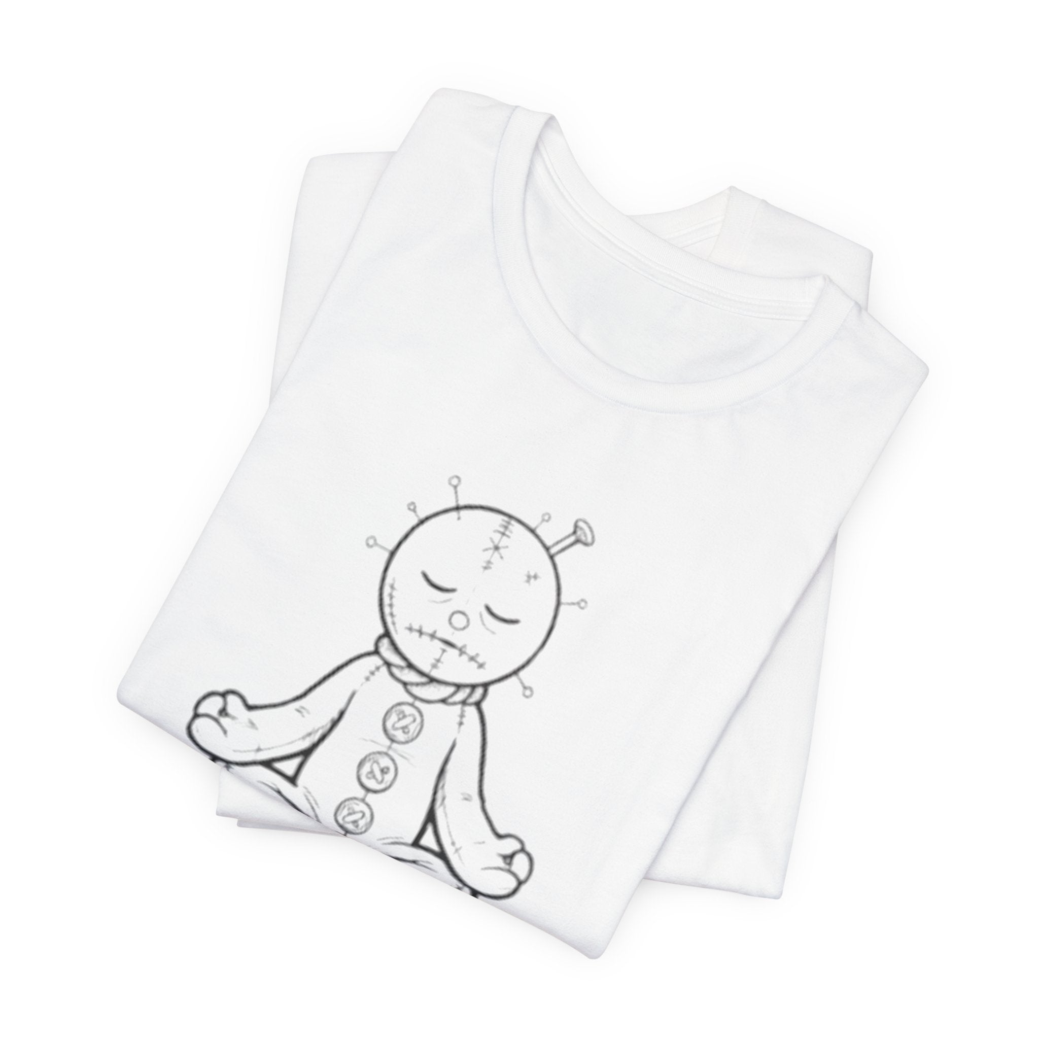 Meditating Vargas Voodoo Doll "Breathe" T-Shirt