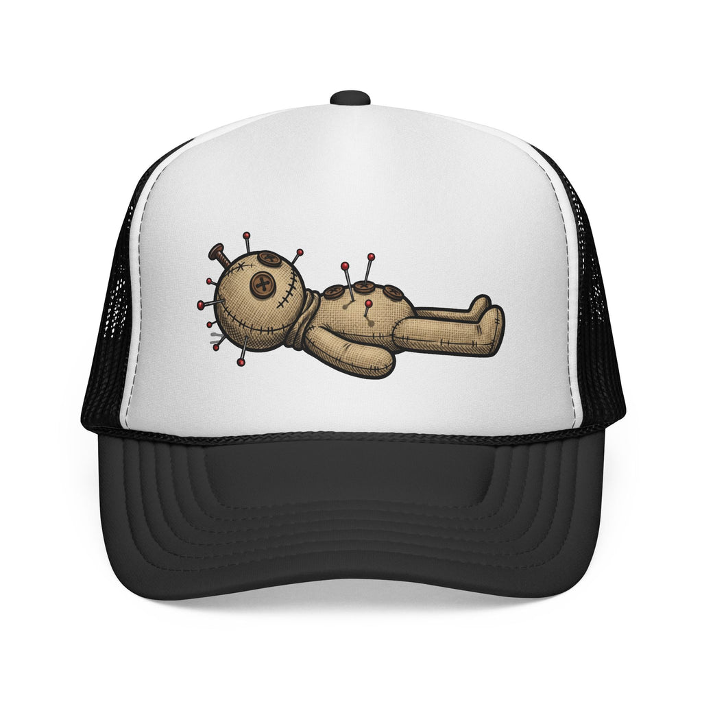 Trucker Cap — Voodoo Doll Patch Design