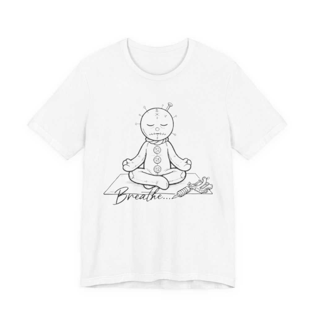 Meditating Vargas Voodoo Doll "Breathe" T-Shirt
