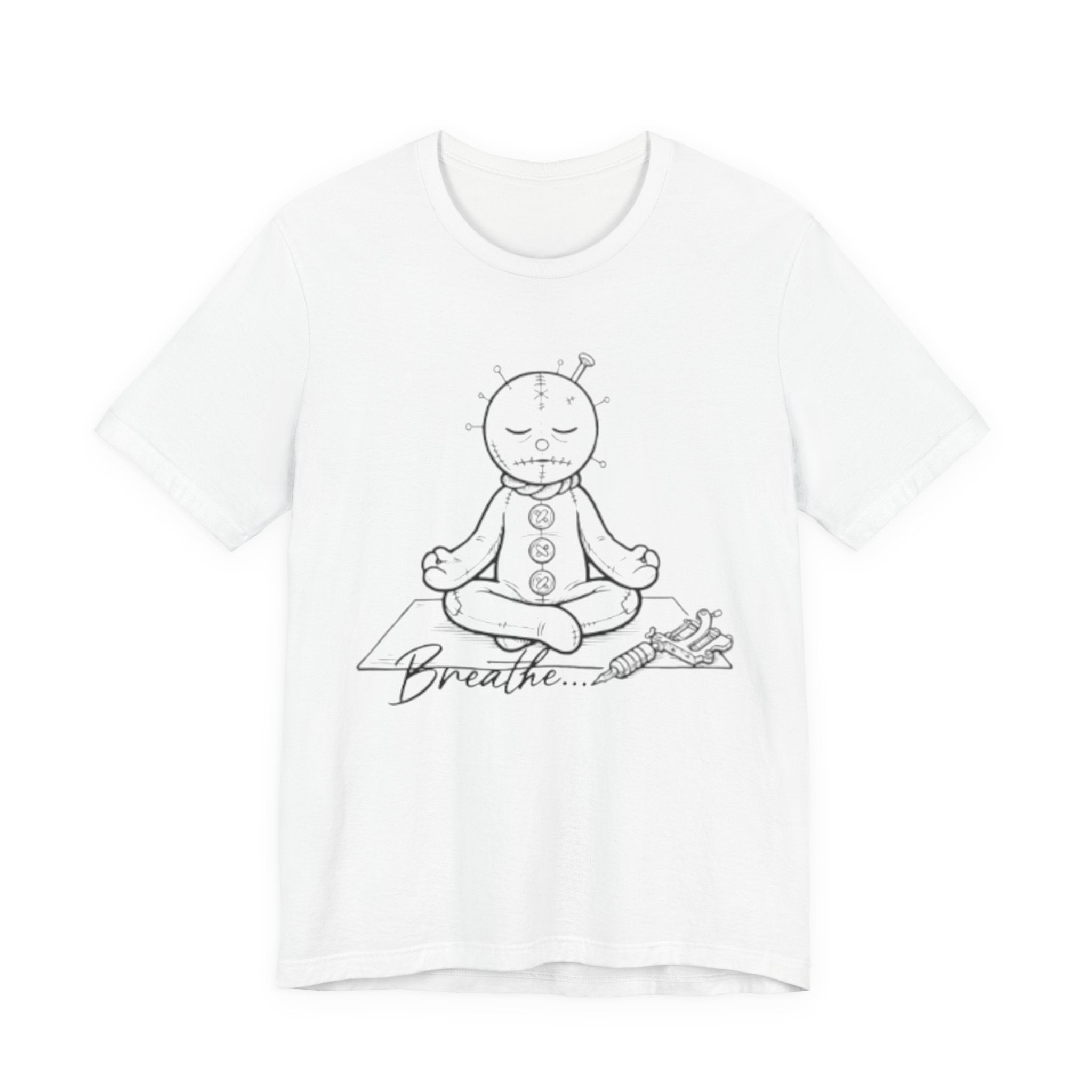 Meditating Vargas Voodoo Doll "Breathe" T-Shirt