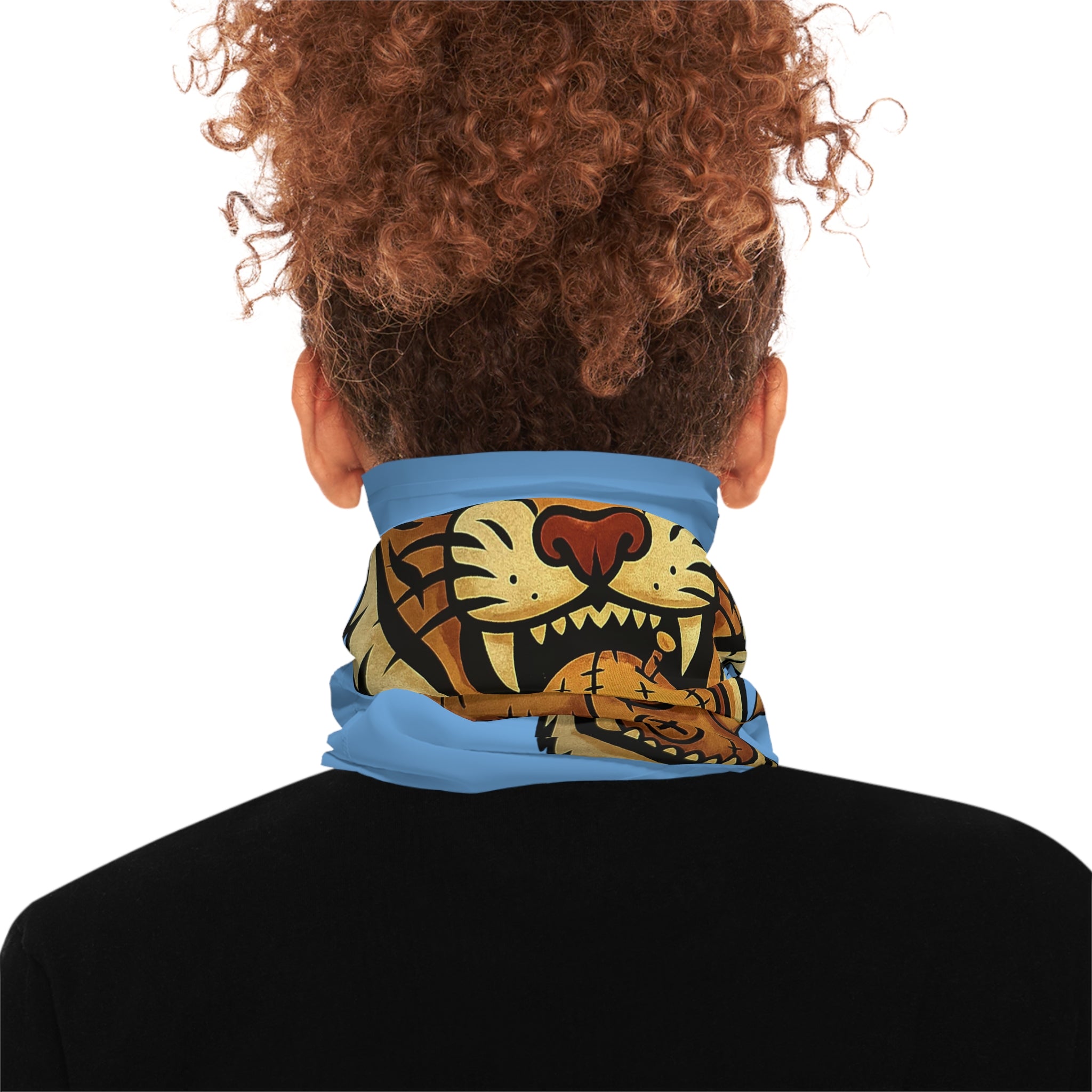 Tiger Bite Voodoo Doll Neck Gaiter