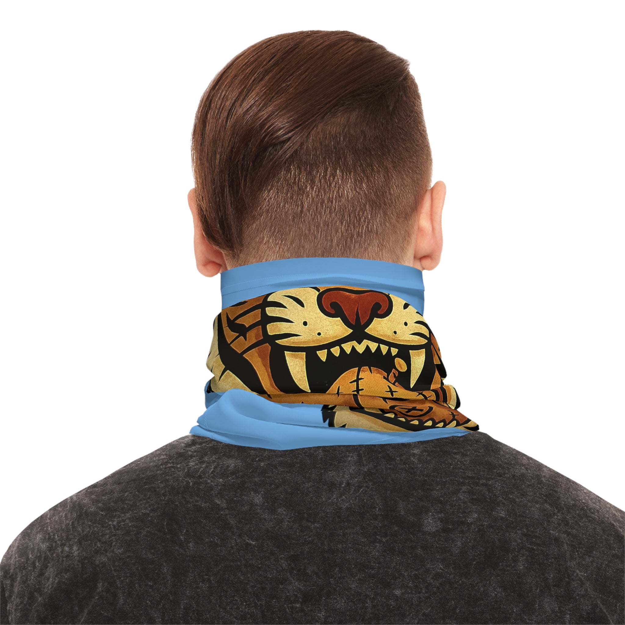 Tiger Bite Voodoo Doll Neck Gaiter