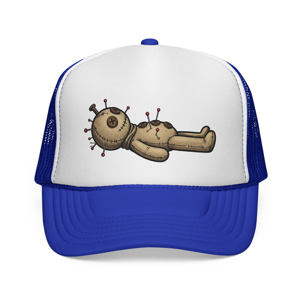 Trucker Cap — Voodoo Doll Patch Design